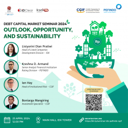 Debt Capital Market Seminar 2024: Outlook, Opportunity, and Sustainability