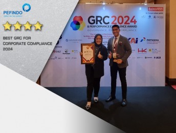 PEFINDO Obtained "The Best GRC For Corporate Compliance 2024" (Independent Credit Rating Agency)